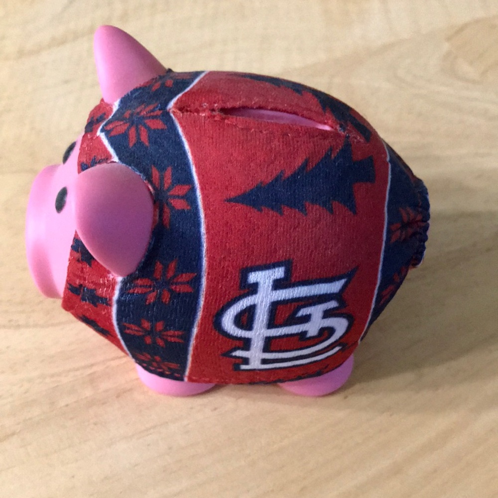 St Louis Cardinals small piggy bank
